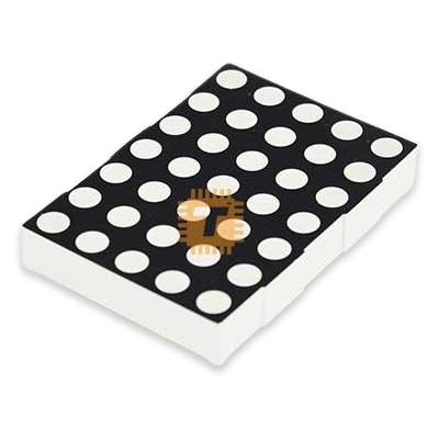 5x7 LED Matrix Red Common Cathode 1.5 inch (DM0010)