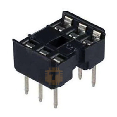 6-pin Normal IC Base 2.54mm (HE0024)