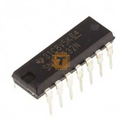 74LS32 OR Gate 4-channel (74HC32) PDIP-14 (IC0082)