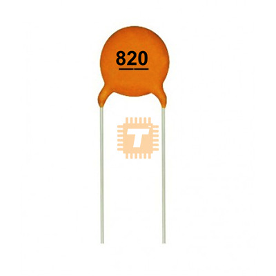 820pF Ceramic Capacitor THT (CA0155)