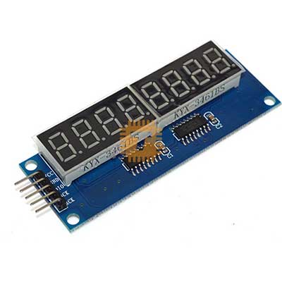 8-Digit LED Tube 74HC595 Display Module for Arduino (MD0170)