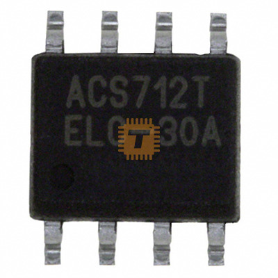 ACS712ELCTR-30A-T Fully Integrated Hall Effect-Based Linear Current Sensor (SMD) (Original) (IC0263)