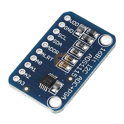 ADS1115 ADC DAC 16bit Precision Module Blue Board (MD0711)