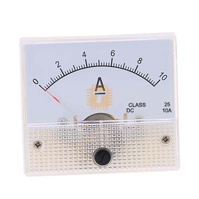 Analog Ammeter Panel Mount DC 10A DH60 (TA0810)