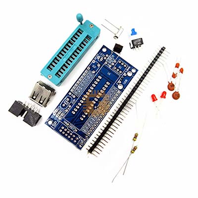 ATMEGA8 ATMEGA48 ATMEGA88 AVR Development Board DIY Kit (DB0060)