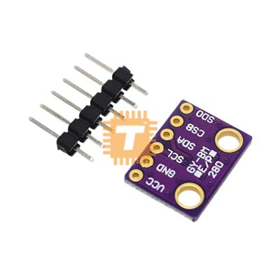 BMP280 6-pin 3.3V Digital Barometric Pressure Sensor SPI I2C (MD0442)