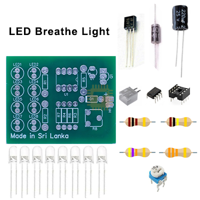 Breath Light Circuit DIY (Made by Skytronic) (EL0002)