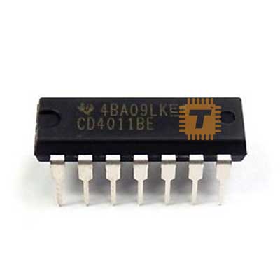 CD4001B CMOS Quad 2-Input NOR Gate (IC0161)