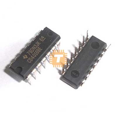 CD4016BE Quad Bilateral Switch (IC0139)