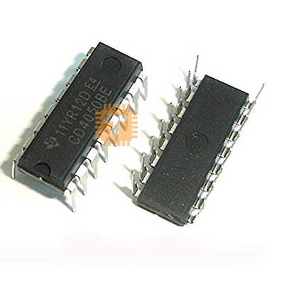 CD4050B CMOS Hex Non-Inverting Buffer Converter (IC0160)