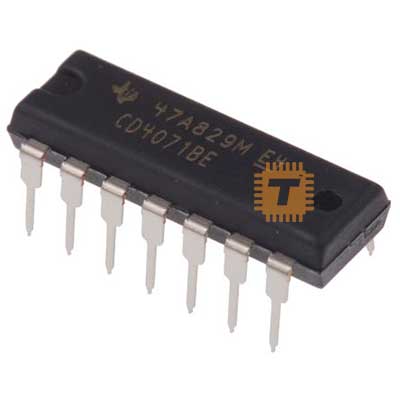 CD4070B CMOS Quad Exclusive OR Gate (IC0159)