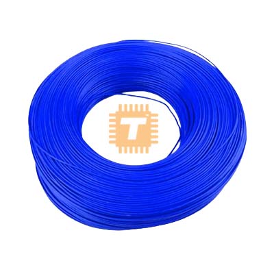 Circuit Wire Blue 100m Full Role (Tin Plated Copper - Good Quality) (TA0559)