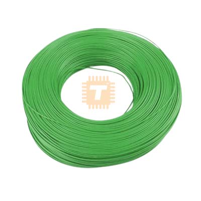 Circuit Wire Green 100m Full Role (Tin Plated Copper - Good Quality) (TA0561)