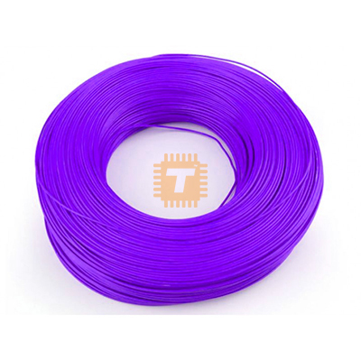 Circuit Wire Purple Per Meter (24AWG) (TA1181)