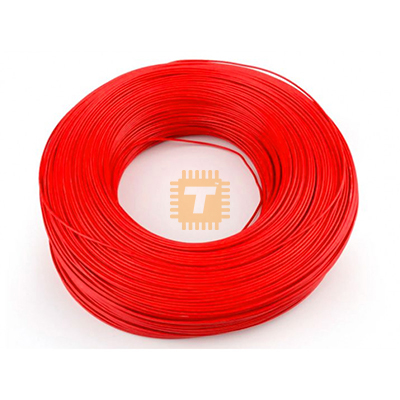 Circuit Wire Red 100m Full Role (Tin Plated Copper - Good Quality) (TA0556)