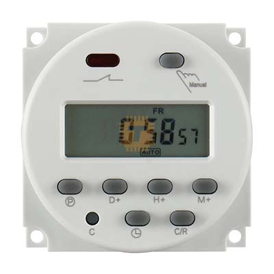 CN101A Digital Programmable Timer Module 12V 16A Single/Double Countdown Micro Cycle (MD0754)