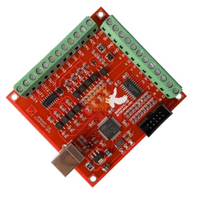 CNC Breakout Board USB 100Khz 4 Axis for Mach3 (MD0777)