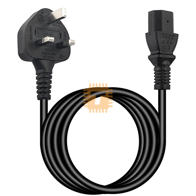 Computer Power Cord 13A (Good Quality) (TA1235)