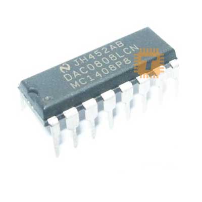 DAC0808LCN 8-Bit DAC Digital to Analog Converter (IC0183)