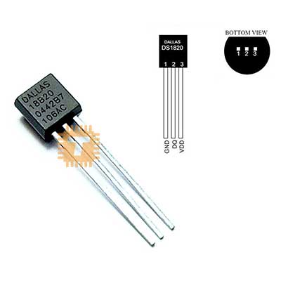 DS18B20 Digital Temperature Sensor (IC0154)