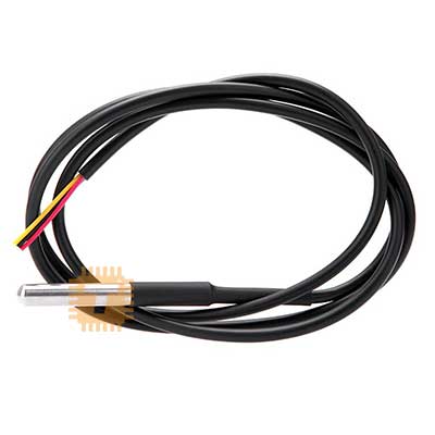 DS18B20 Waterproof Digital Temperature Sensor Probe with 1m Cable (MD0094)