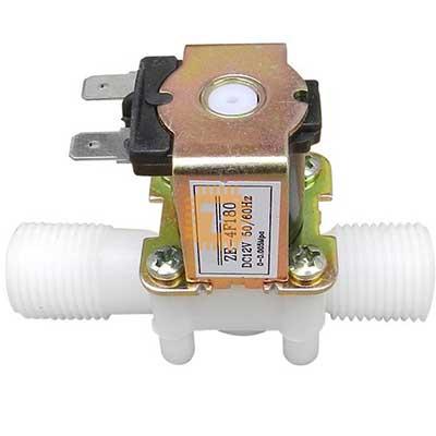 Electric Solenoid Valve 0.5-inch 12VDC NC Plastic Water (RL0047)