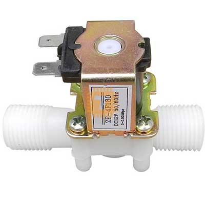 Electric Solenoid Valve 1/2" 12VDC NC Plastic Water (RL0047)