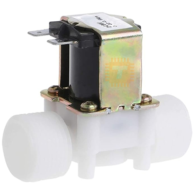 Electric Solenoid Valve 3/4" 24VDC NC Plastic Water (RL0088)