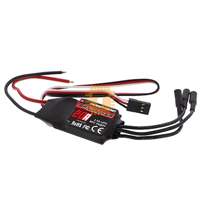 ESC 20A Electronic Speed Controller 5V 2A for 2-3S HOBBYWING SKYWALKER Original (MD0847)