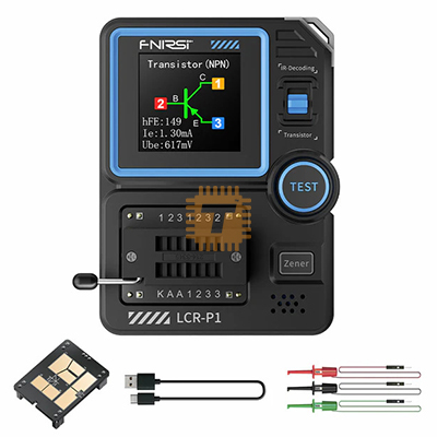 FNIRSI LCR-P1 Multifunction Transistor Capacitor Tester (TA0358)