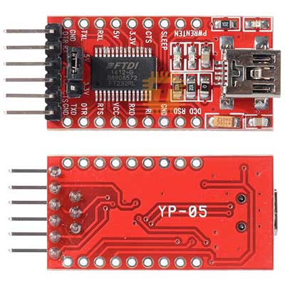 FT232RL USB to TTL Converter Module Adapter Mini USB (MD0128)