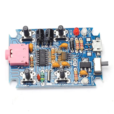 GS1299 Digital Stereo FM Radio Receiver DIY SMD Soldering Kit (MD0890)