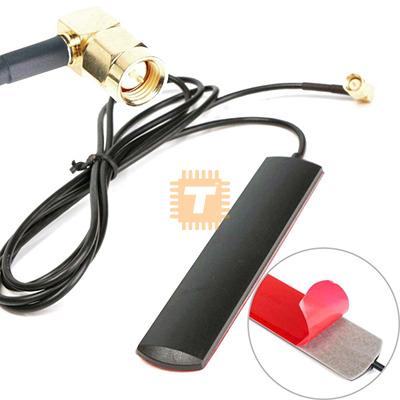 GSM GPRS Patch Antenna Adhesive Type SMA RG174 3m (5dBi) (MD0600)