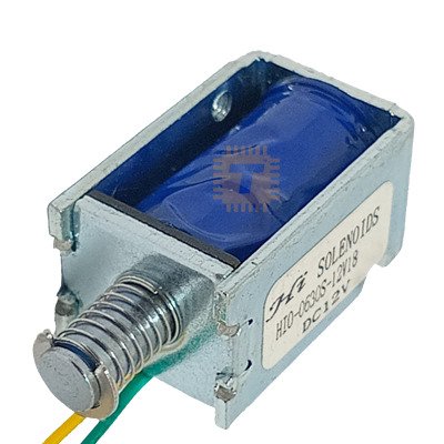 HI0-0630S-12V18 Pull-Push-Type Solenoid Switch 12VDC 650mA 6N/10mm (RL0075)