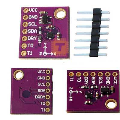 HSCDTD008A 3 Axis Compass Magnetometer Module (MD0316)