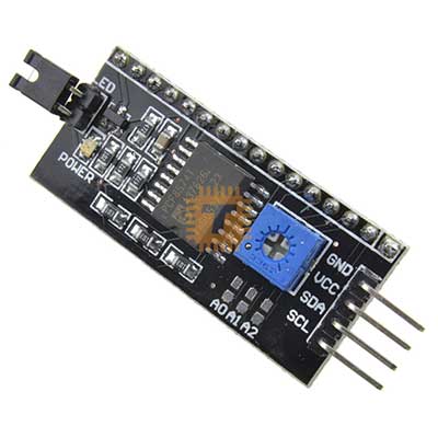 IIC/I2C/TWI/SPI Serial Interface Board Module Port for 1602 LCD Display PCF8574T (MD0028)