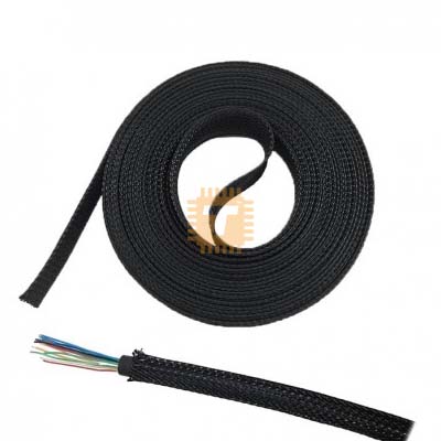 Insulated Braided Sleeve (6mm) High Temperature Tube per Meter (TA0637)