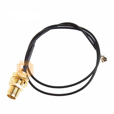 IPEX to RP-SMA Cable 20cm Female Wire WIFI GSM 3G 4G Panel Mount (MD0174)