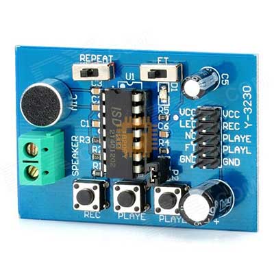 ISD1820 Sound Voice Board Recording and Playback Module (MD0114)