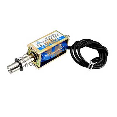 JF-0530B Pull-Push-Type Solenoid Switch 12VDC 1A 5N/10mm (RL0017)