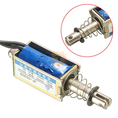 JF-0630B-12V50 Pull-Push-Type Solenoid Switch 12VDC 2A 6N/10mm (RL0050)