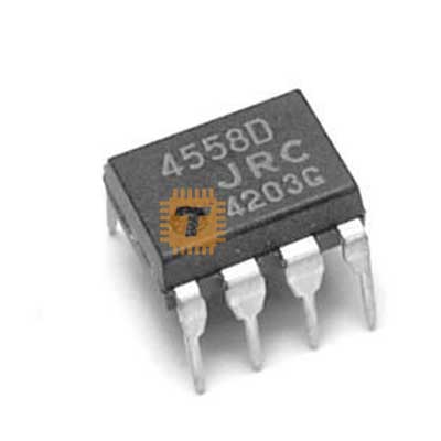 JRC4558D Dual Op-Amp Operational Amplifier (IC0100)