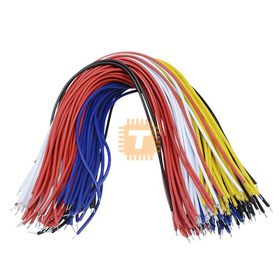 Jumper Wire Kit for Breadboards 20cm 5colours (100pcs) Tin Plated (TA0212)