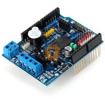 L298N Motor Driver Shield with Buzzer for Arduino (MD0195)