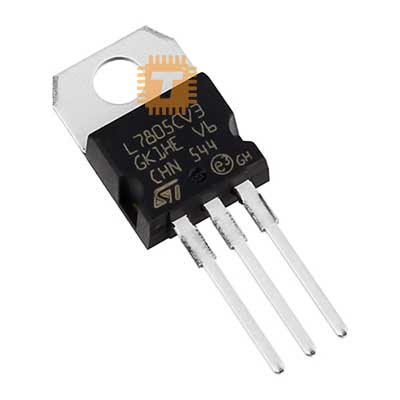L7805CV 5V Voltage Regulator (IC0124)