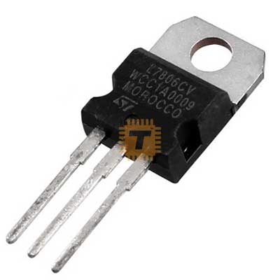 L7806CV 6V Voltage Regulator (IC0125)