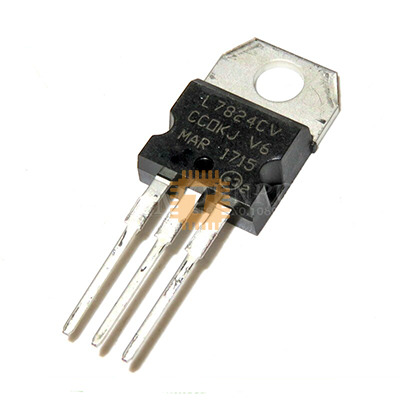 L7824CV 24V Voltage Regulator THT (IC0296)