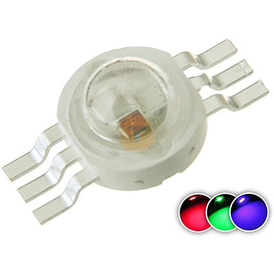 LED 1W High Power RGB 6-pin (LE0006)