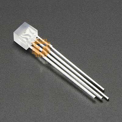 LED 2x5x5mm RGB Diffused Common Anode (Rectangular) (LE0022)