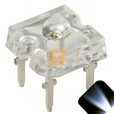 LED 3mm Dome Piranha Cool White (LE0084)